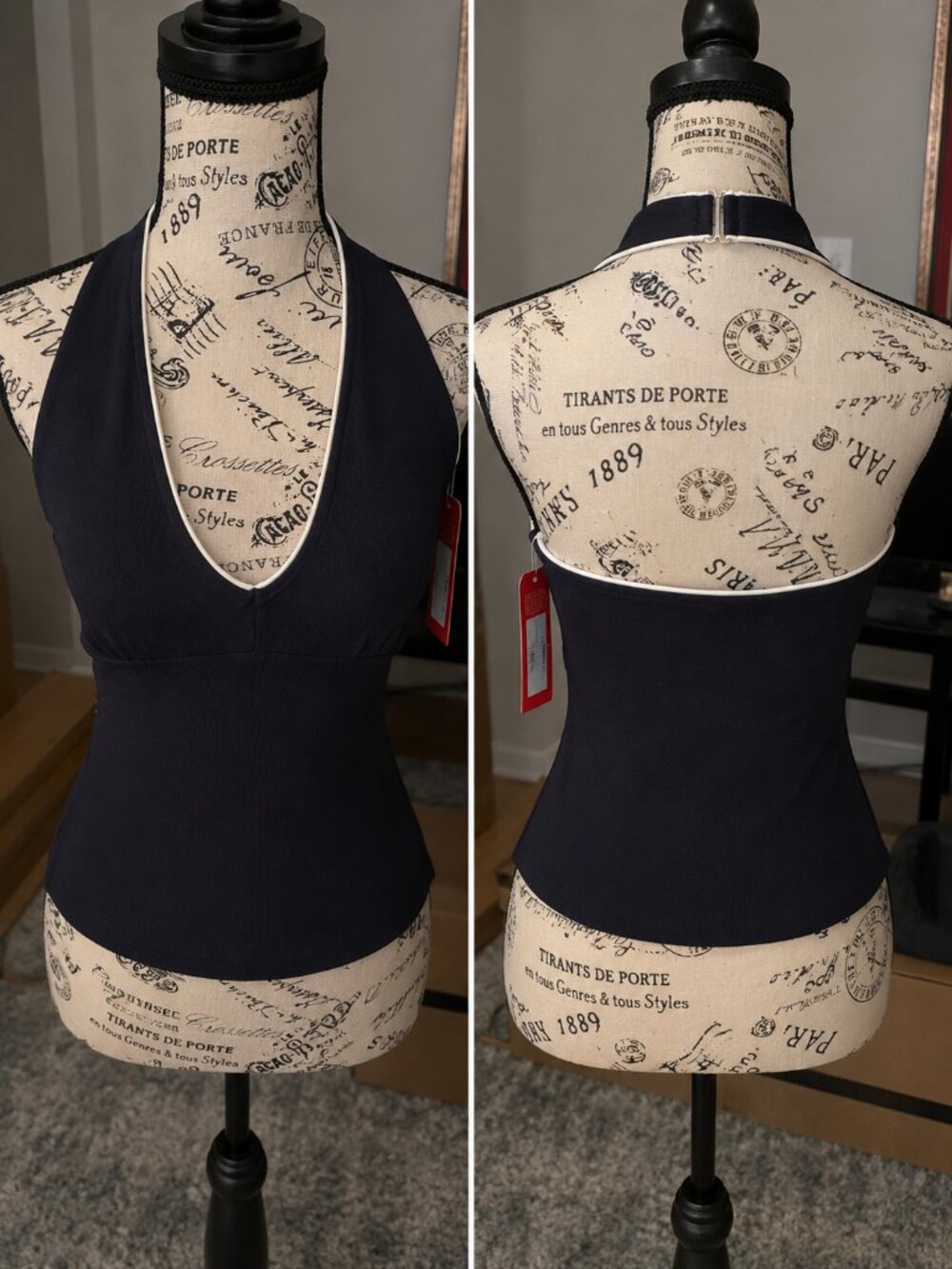 Faille Seperates Swimwear Top (New)